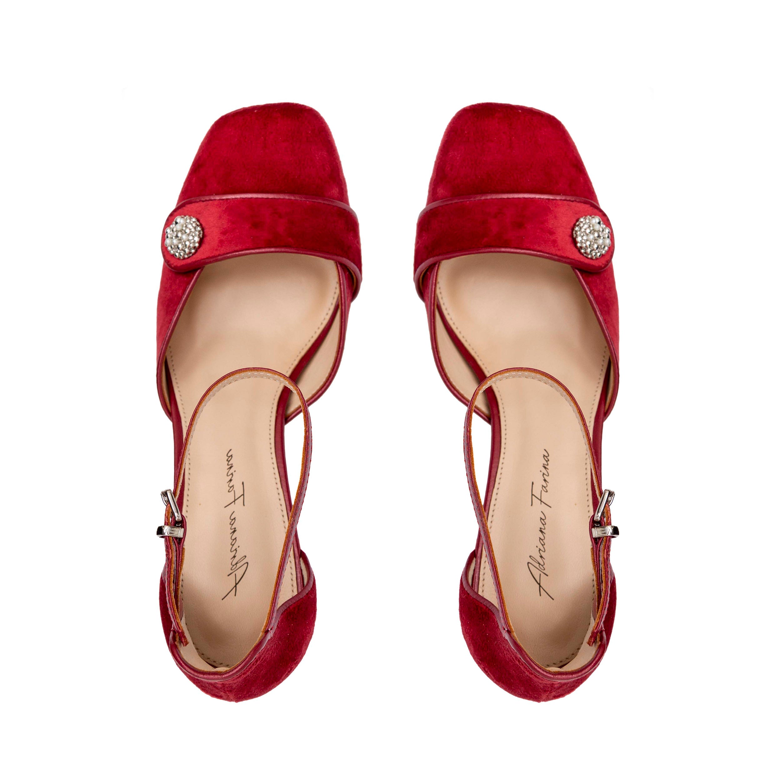 Plataforma Velvet Vermelha