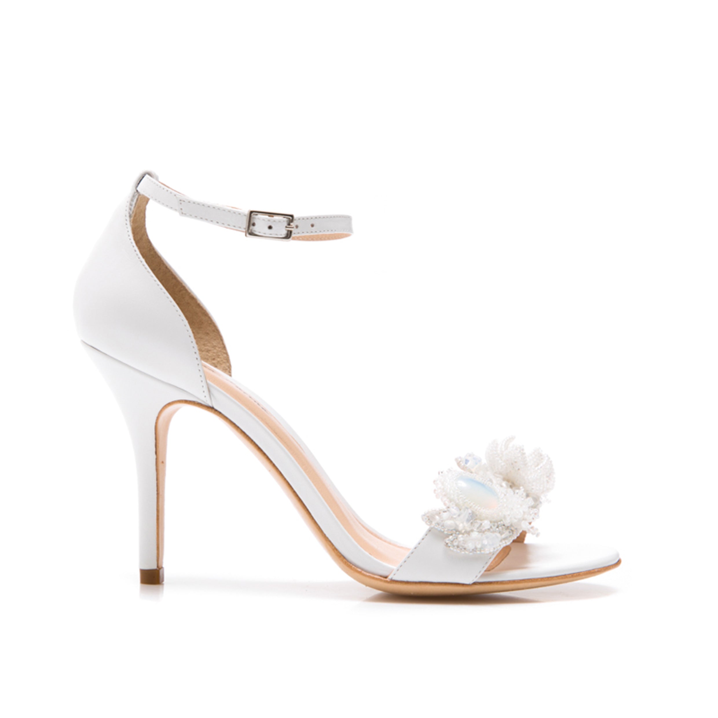 Sandália Flor da Lua Salto Fino