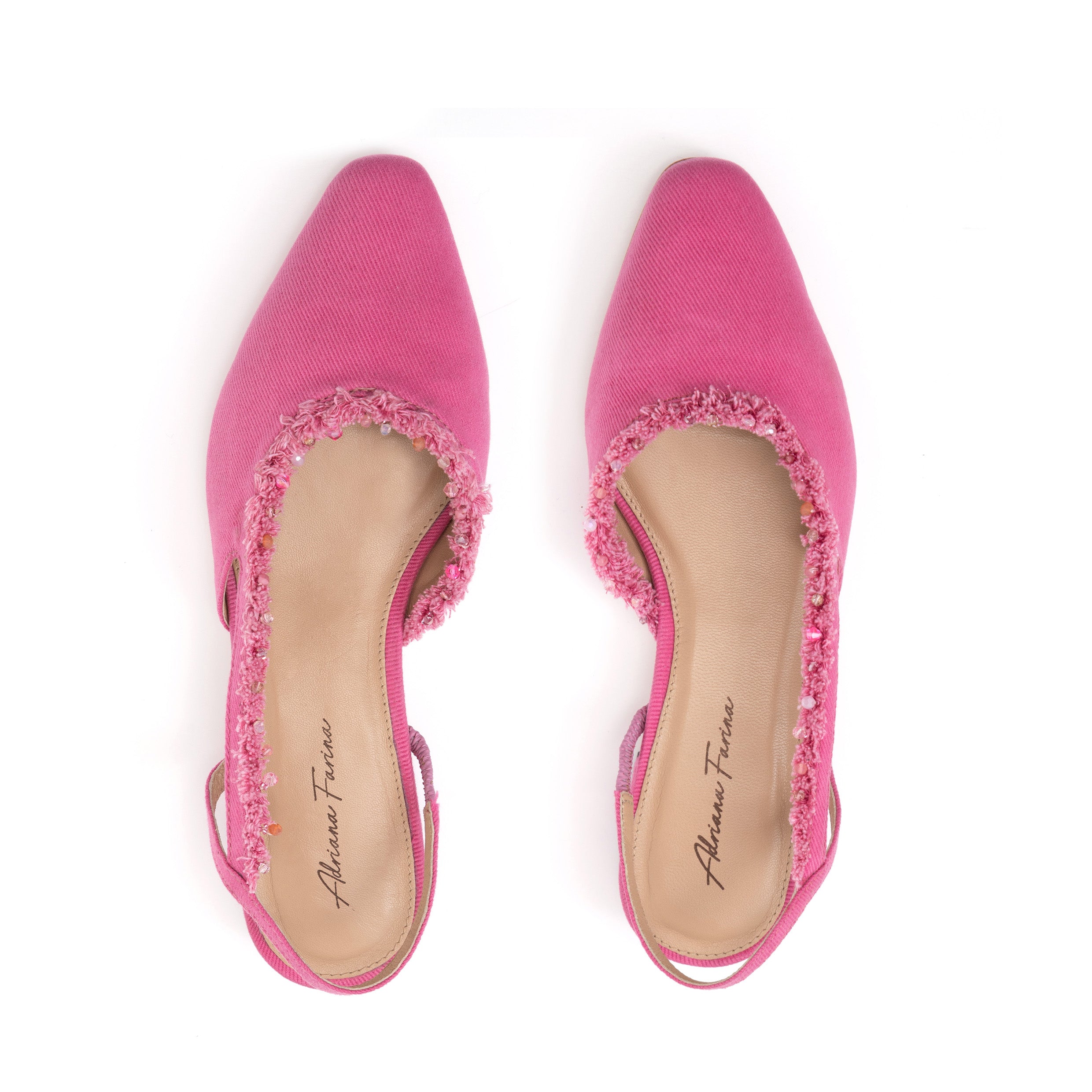 Slingback Brigitte Rosa