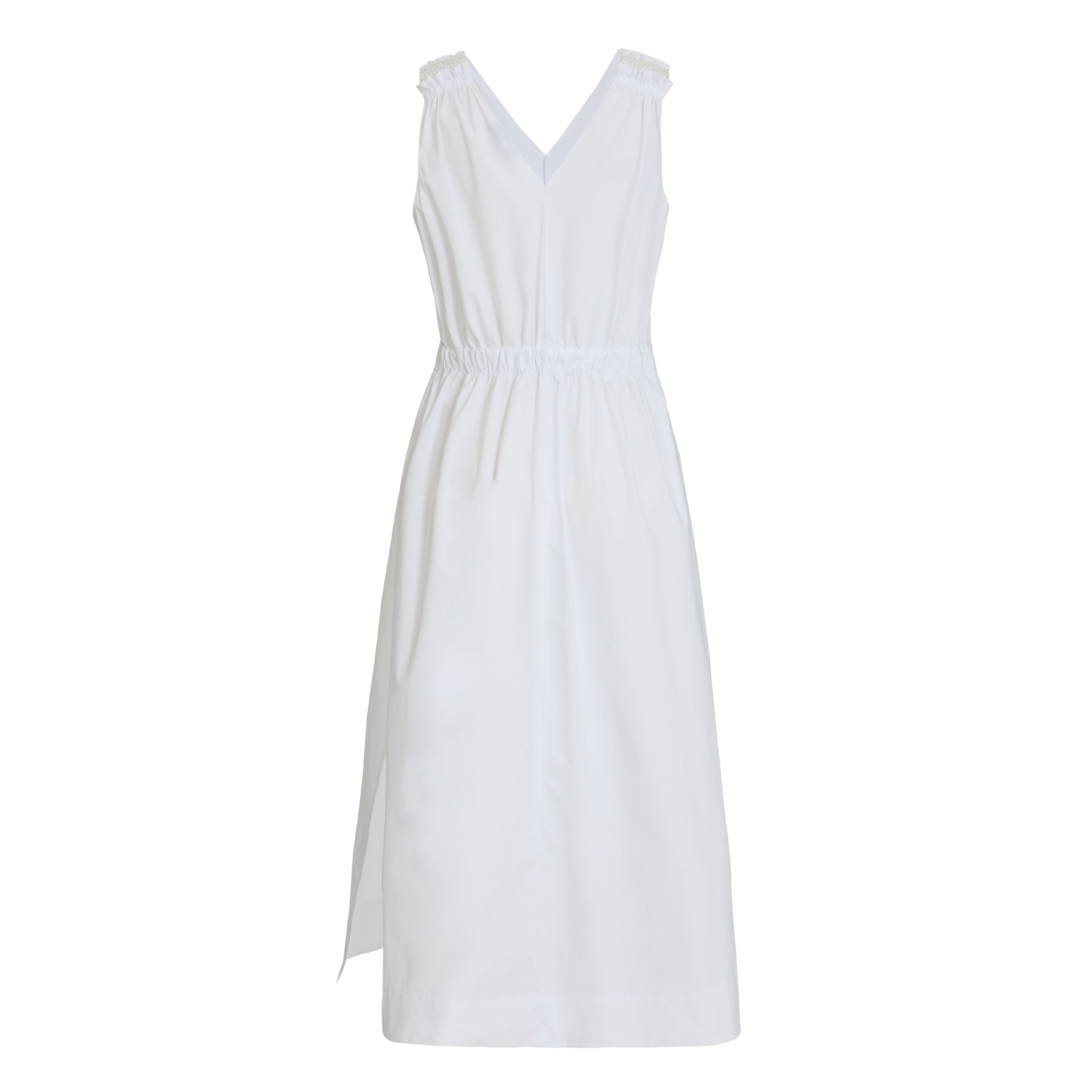 VESTIDO DEC. "V" BRANCO