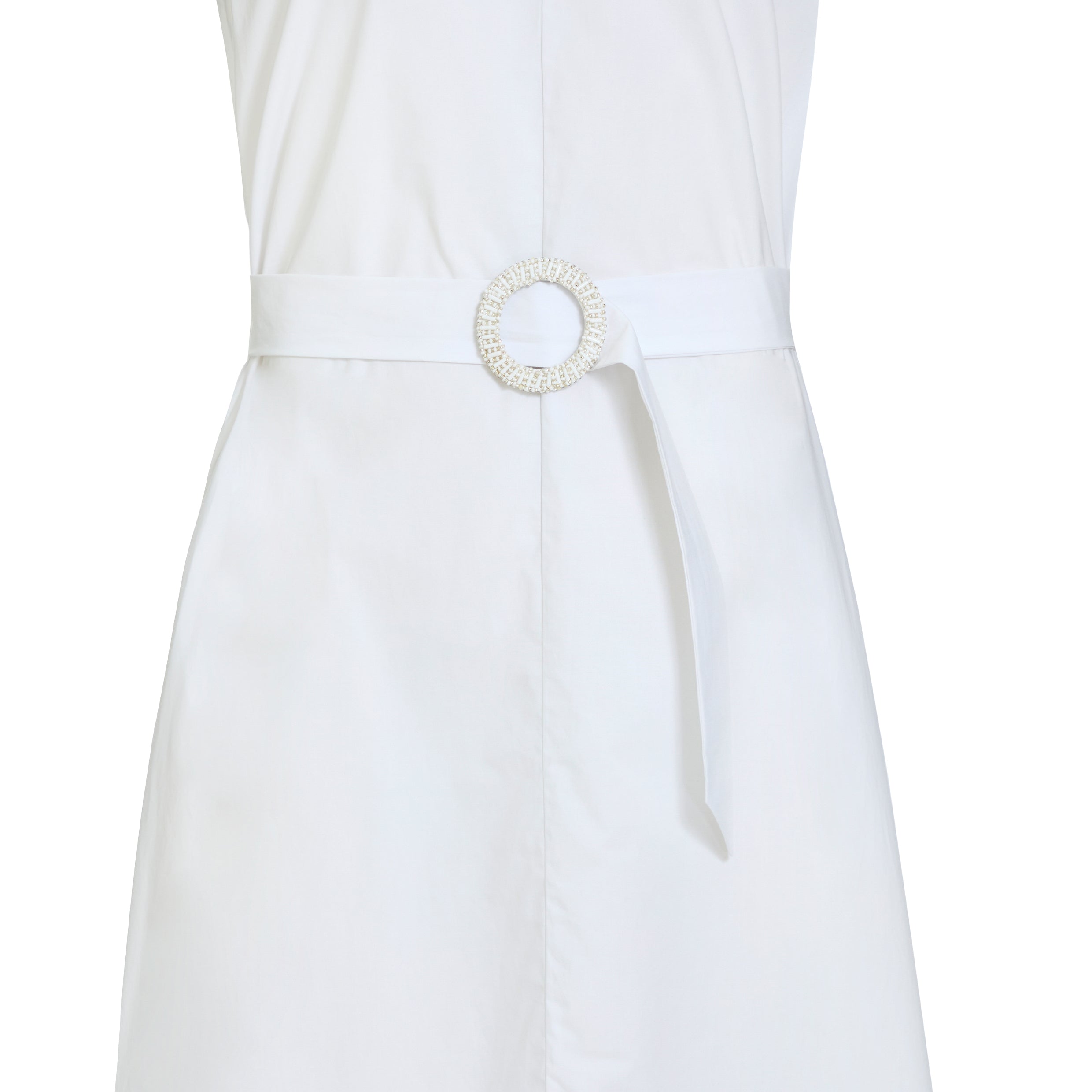 VESTIDO DEC. "V" BRANCO